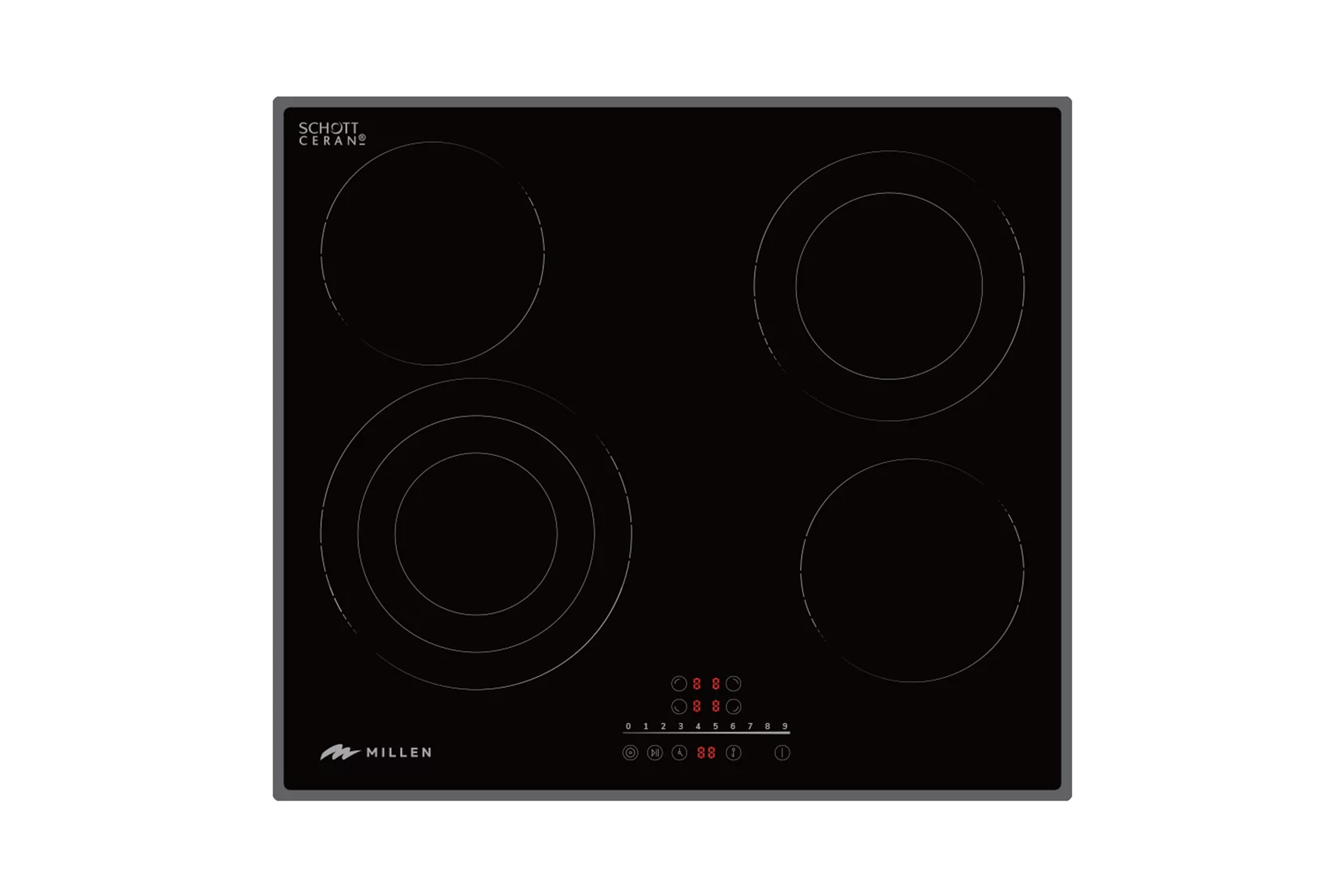 Электрическая варочная поверхность MILLEN MЕH 602 BL