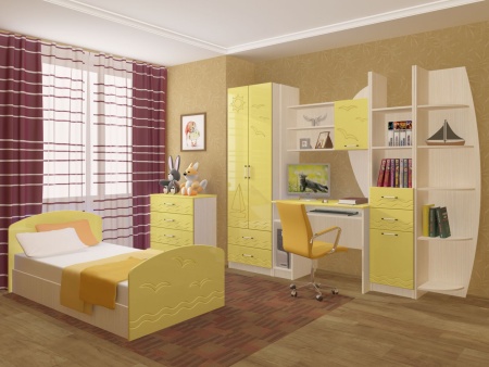 Детский Гарнитур Юниор-2 МДФ/Разные Цвета