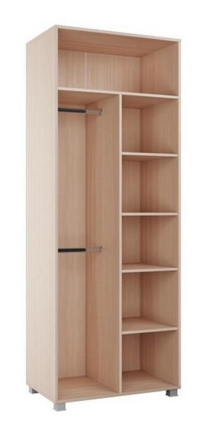 Шкаф 2-х Створчатый Лайк (Ш-800 х В-2108 х Г-509 мм)